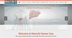 Desktop Screenshot of newlifehomeocare.com